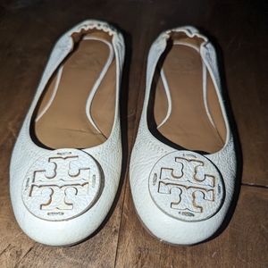 Tory Burch Leather Ballet Flats